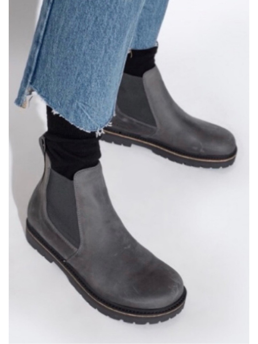 Birkenstock Stalon Nubuck Leather Boots